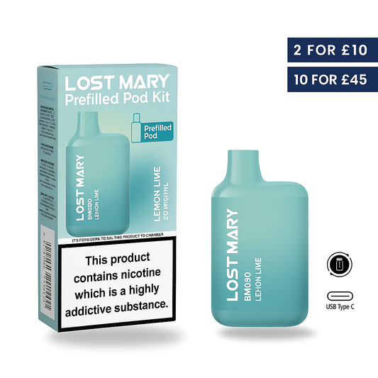 Lemon Lime - Lost Mary BM600 Pre-Filled Pod Kit
