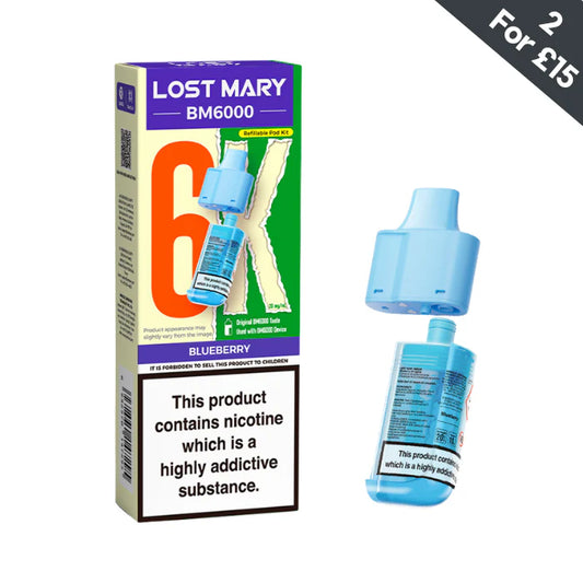 Blueberry - Lost Mary BM6000 POD