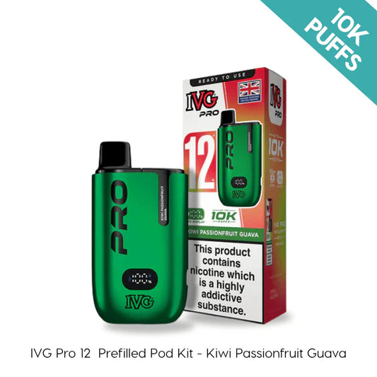 Kiwi Passionfruit Guava - IVG PRO 12 Prefilled Kit