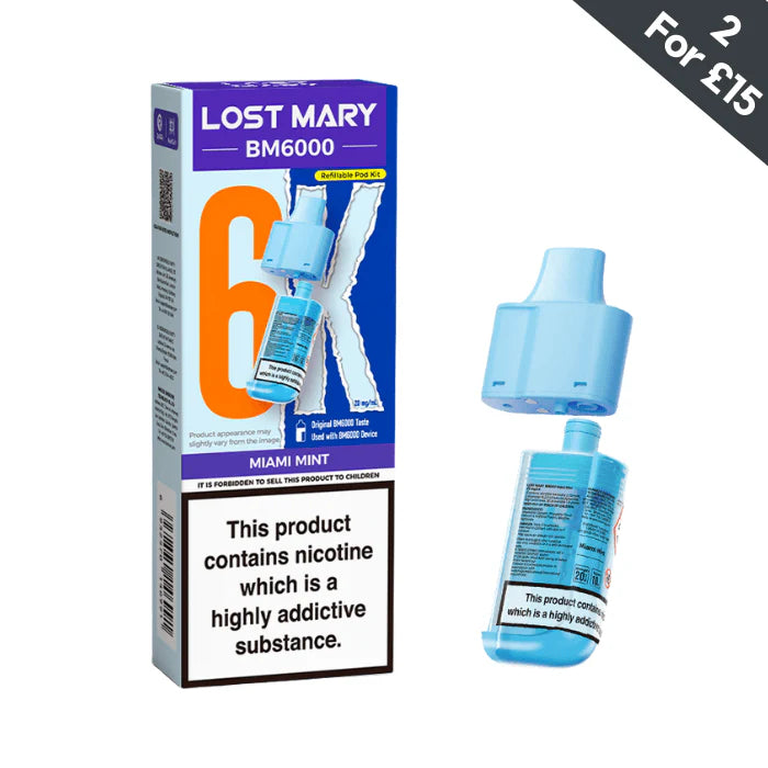 Miami Mint - Lost Mary BM6000 POD