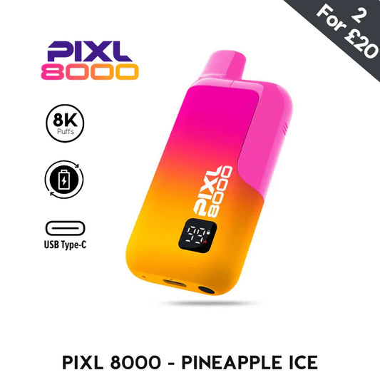 Pineapple Ice - Pixl 8000 Prefilled Kit