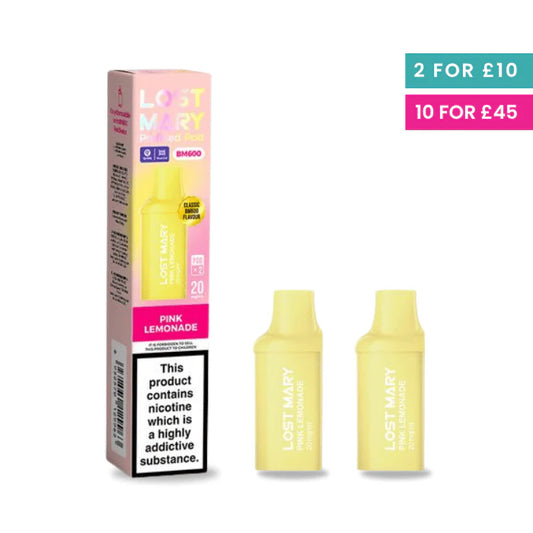Pink Lemonade - Lost Mary 600 Prefilled Pods