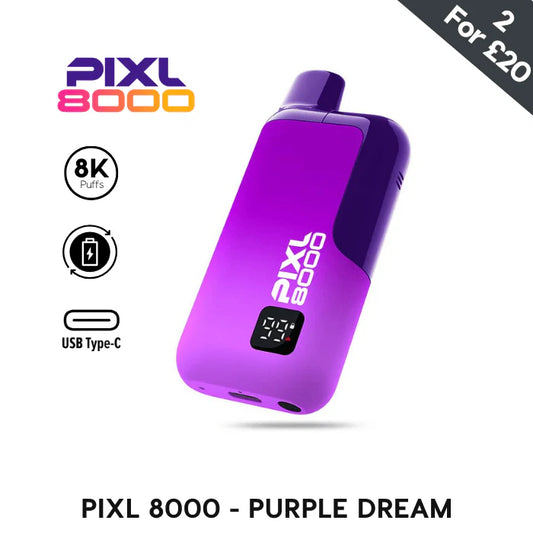 Purple Dream - Pixl 8000 Prefilled Kit