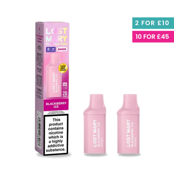 Blackberry Ice - Lost Mary 600 Prefilled Pods