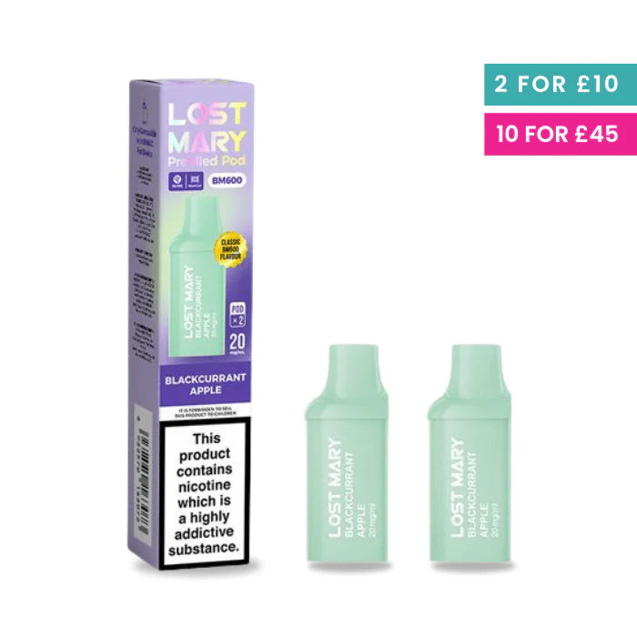 Blackcurrant Apple - Lost Mary 600 Prefilled Pods