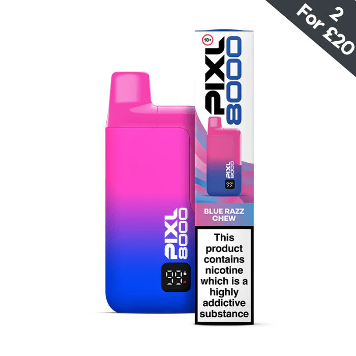 Blue Razz Chew - Pixl 8000 Prefilled Kit