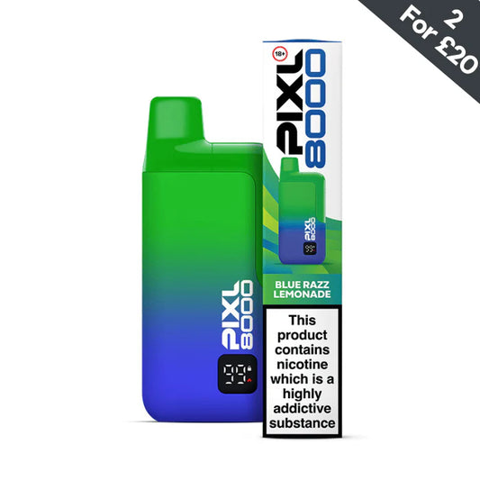 Blue Razz Lemonade - Pixl 8000 Prefilled Kit