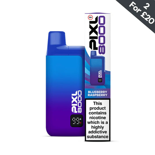 Blueberry Raspberry - Pixl 8000 Prefilled Kit