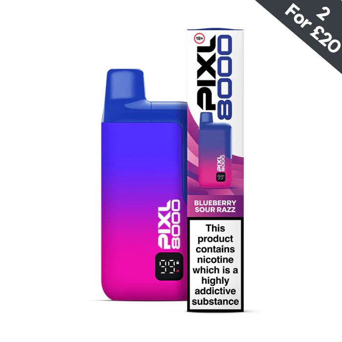 Blueberry Sour Razz - Pixl 8000 Prefilled Kit