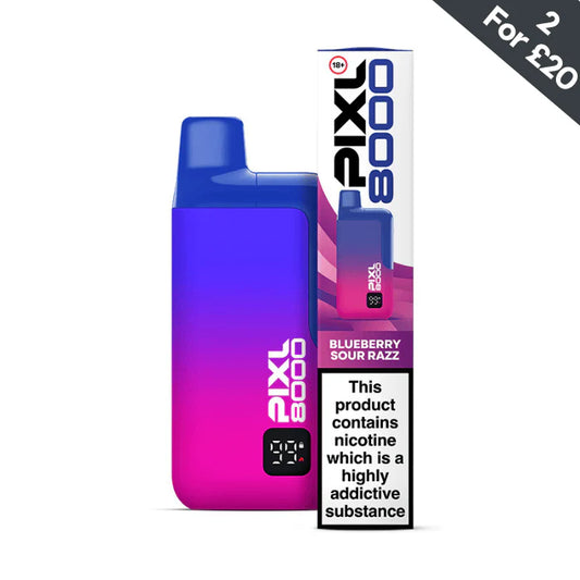 Blueberry Sour Razz - Pixl 8000 Prefilled Kit