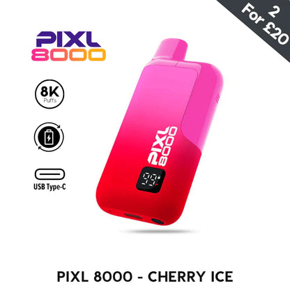 Cherry Ice - Pixl 8000 Prefilled Kit