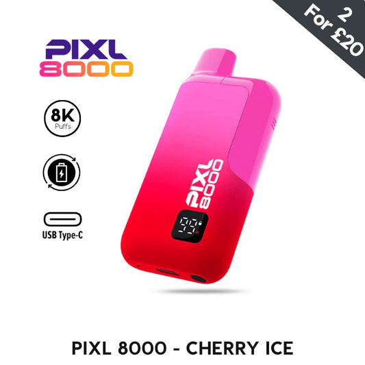 Cherry Ice - Pixl 8000 Prefilled Kit