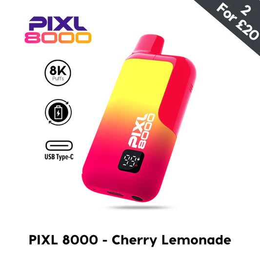 Cherry Lemonade - Pixl 8000 Prefilled Pod Kit