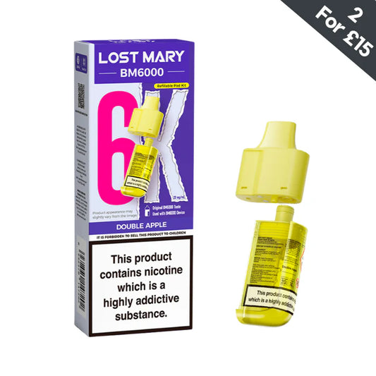 Double Apple - Lost Mary BM6000 POD