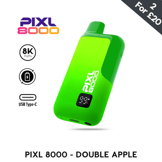 Double Apple - Pixl 8000 Prefilled Kit
