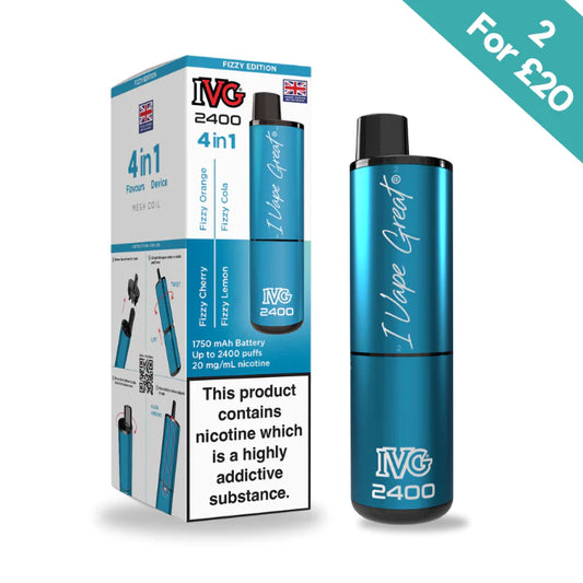 Fizzy Edition - IVG 2400 4-in-1 reloaded Pre-Filled Kit