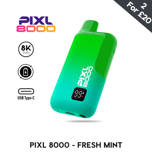 Fresh Mint - Pixl 8000 Prefilled Kit