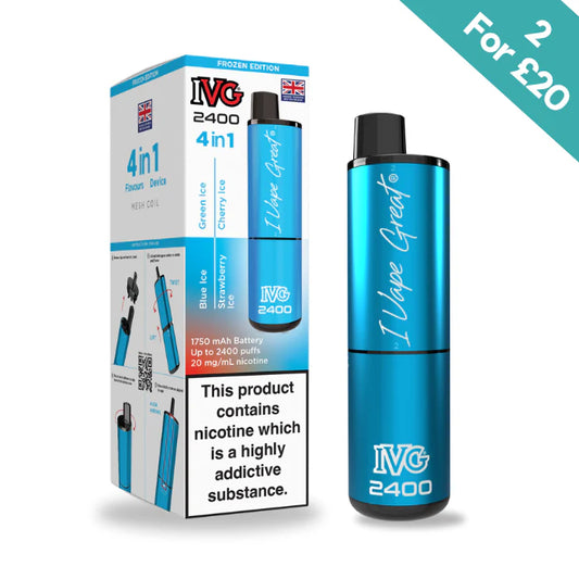 Frozen Edition - IVG 2400 4-in-1 reloaded Pre-Filled Kit