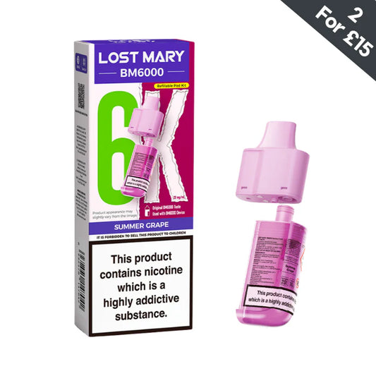 Grape - Lost Mary BM6000 POD