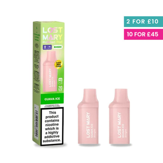 Guava Ice - Lost Mary 600 Prefilled Pods