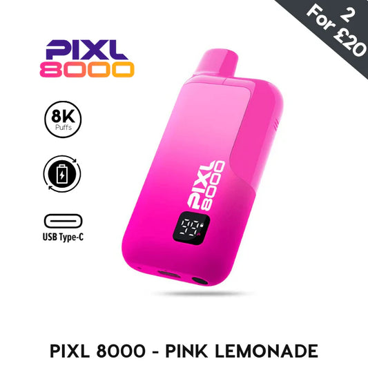 Pink Lemonade - Pixl 8000 Prefilled Kit