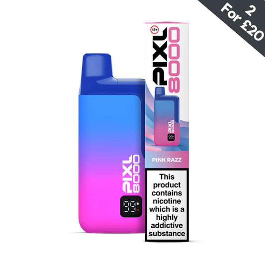 Pink Razz - Pixl 8000 Prefilled Kit