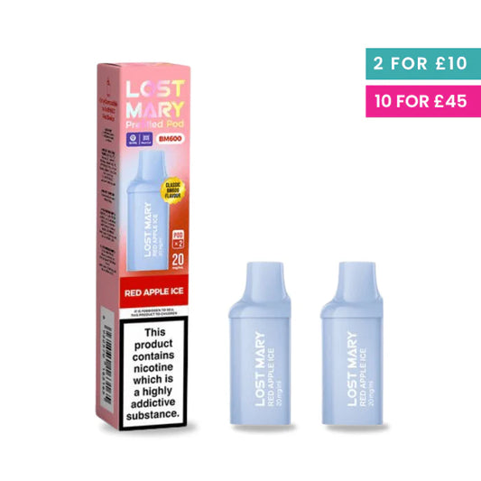 Red Apple Ice - Lost Mary 600 Prefilled Pods