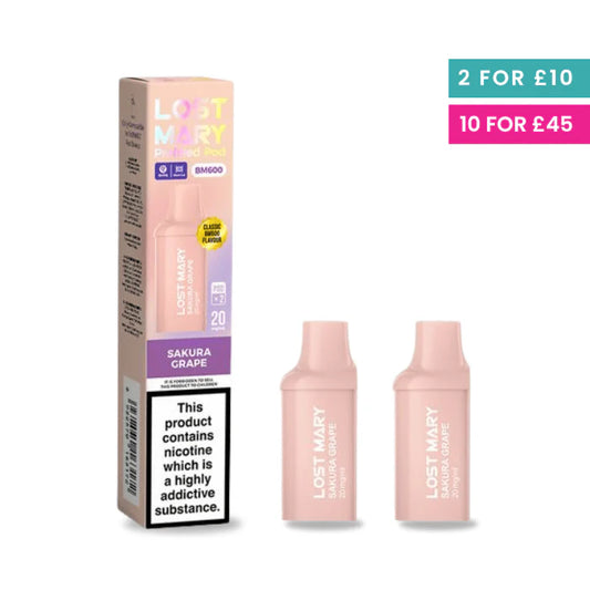 Sakura Grape - Lost Mary 600 Prefilled Pods