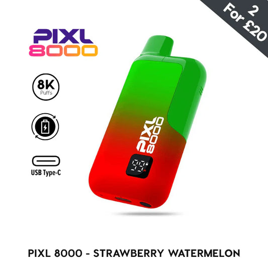 Strawberry Watermelon - Pixl 8000 Prefilled Kit