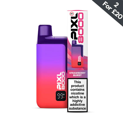 Strawberry Burst - Pixl 8000 Prefilled Kit